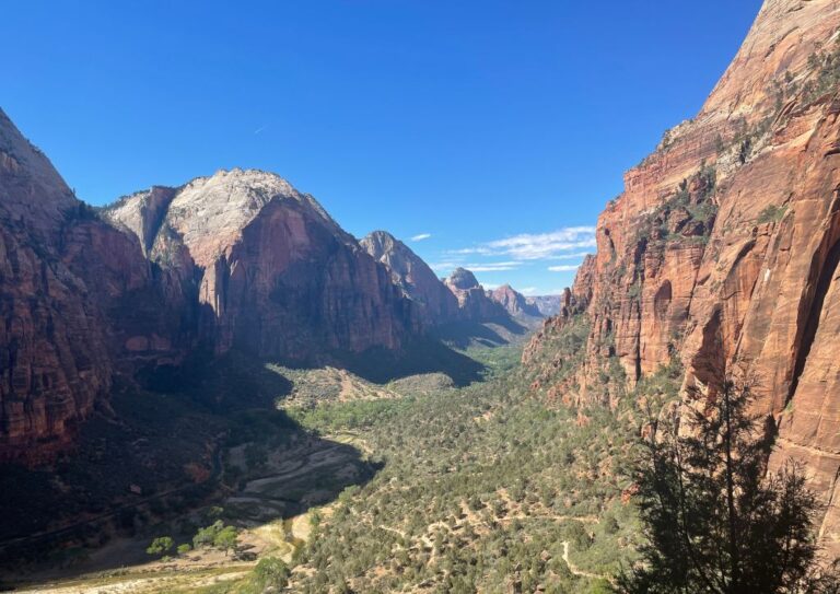 Angels Landing and The Narrows can be done in one day in Zion National Park.